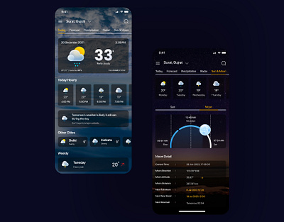 Weather App UI application appui appux design mobile app ui uidesign uiux uiuxdesign userexperince userinterface ux uxdesign uxui weather weatherapp
