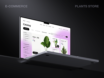 PLATS STORE. E-COMMERCE WEB SITE ecommerce store webdesign