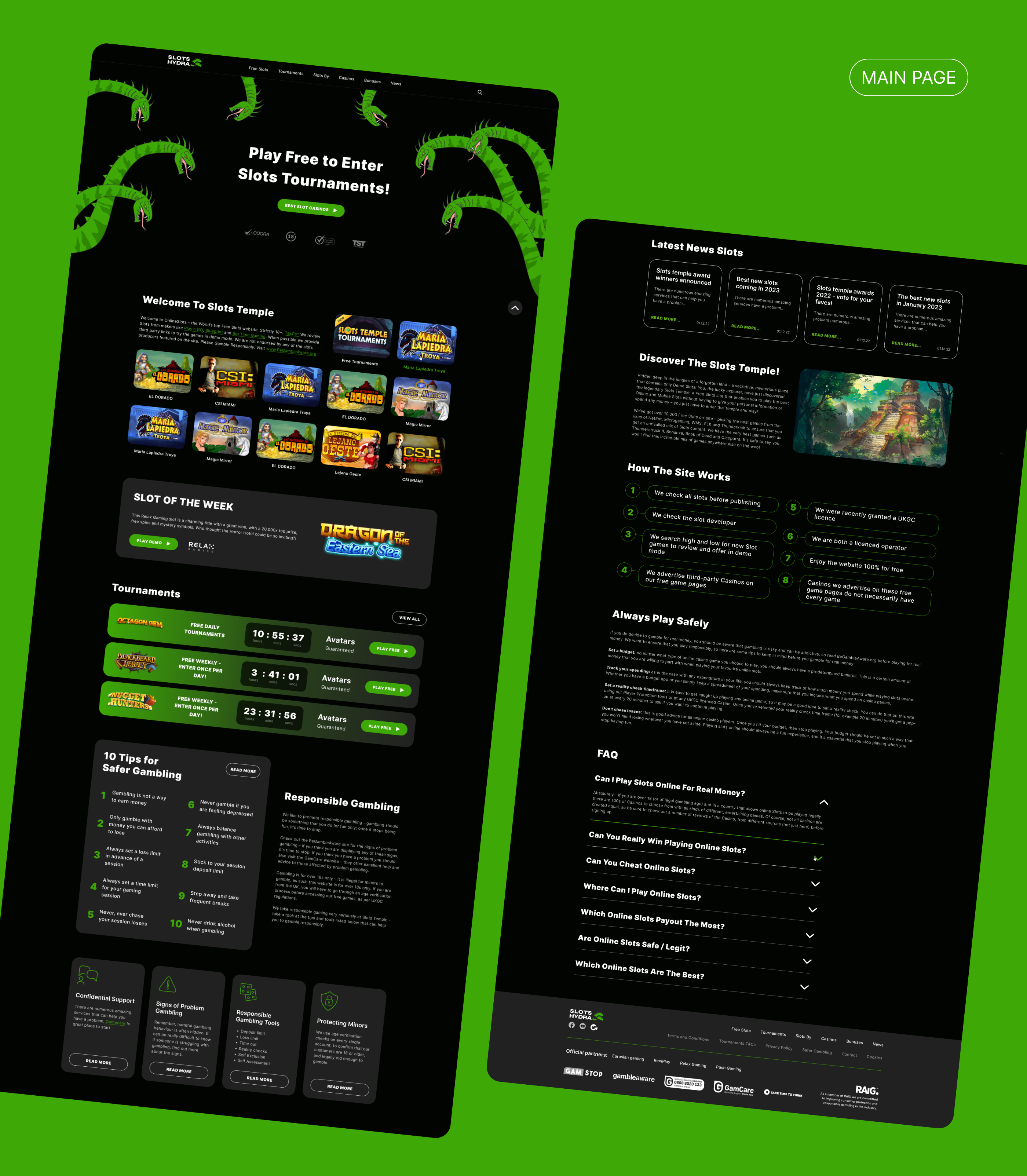 Online Casino | Slots casino figma gamebling gaming onile casino site casino slots ui webdesign website