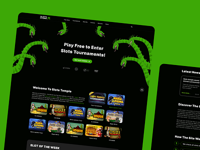 Online Casino | Slots casino figma gamebling gaming onile casino site casino slots ui webdesign website