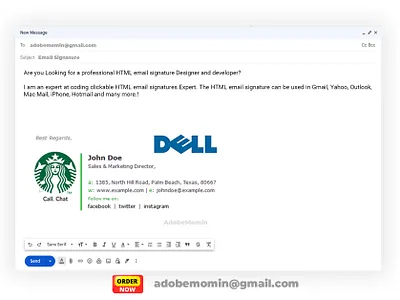 Professional Email Signature for your business business email footer clickable html email signature clickable signature email signature email signature html html email signature html signature iphone email signature outlook signature