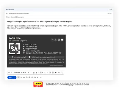 Design Email signatures In HTML or Clickable email signatures. animated email signature business email signature clickable email signature clickable html email signature clickable signature corporate email signature email marketing email signature email signature html html email signature html signature iphone email signature outlook email signature outlook signature signature signature at outlook