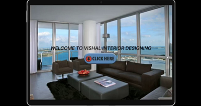 Interior Website User Interface Designing animation branding graphic design ui