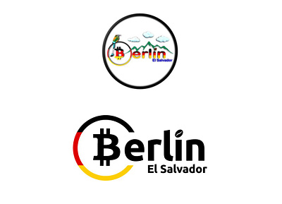 Bitcoin Berlín logo redesign berlin bitcoin bitcoin logo lightning logo redesign salvador