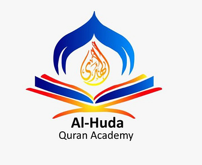 Design logo for al Huda online Quran academy design graphic design logo brand identity vector