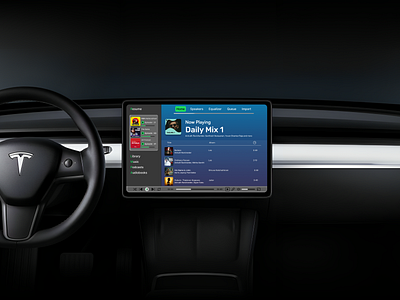 Daily UI challenge 009/100 days Prompt : Music Player adobexd cars dailyui dailyuichallenge figma infotainmentsystem mobiledesign music musicplayer spotify ui uiux ux webdesign