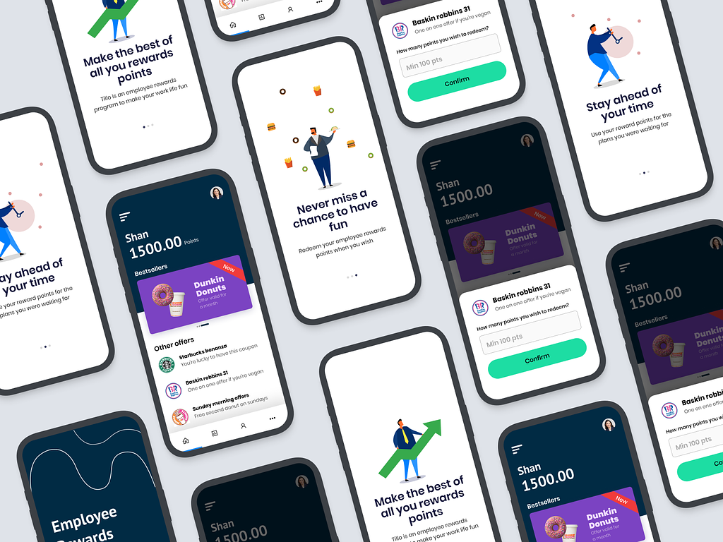 Quick prototype for a mobile App character design mobile app design mobile ui motion design prototype uidesign