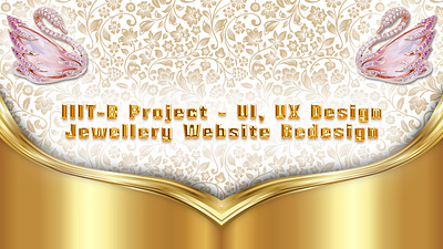 Jewellery Web Site Redesign graphic design ui ux web design