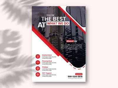 Luxury corporate flyer design adobe illustrator banner branding business clean creative design graphic design illustration logo