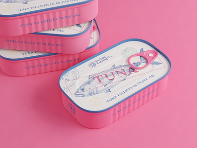 Canned Fish Packaging Design: Tuna by tubik.arts on Dribbble