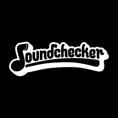 Soundchecker Logotype audio branding check concert dj filip gig komorowski logo logotipo logotype magic music producer sound sounddesign stage vector visual