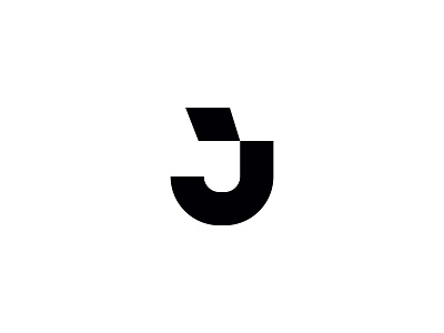 Letter J abstract font abstract logo branding customized font design icon j jt letter j logo minimal minimalist logo modern logo