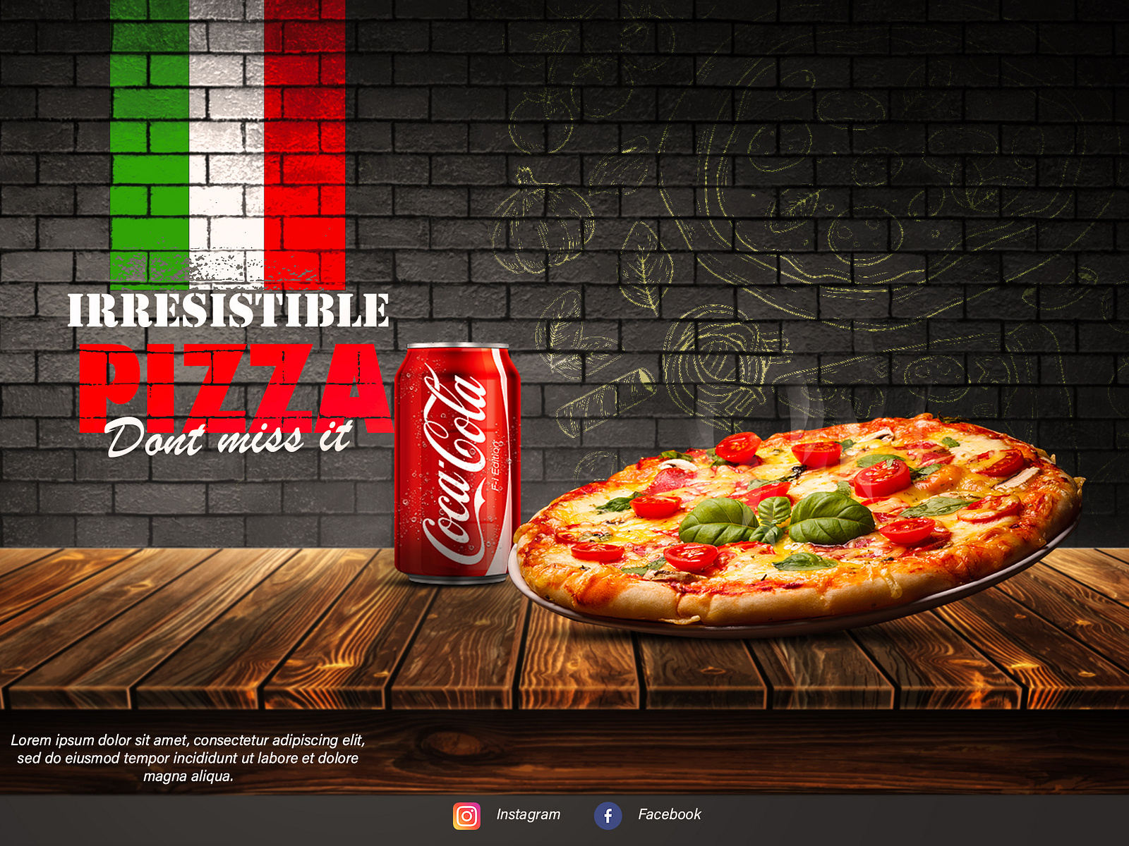 Pizza poster concept by Henry Mosongo Moriasi on Dribbble