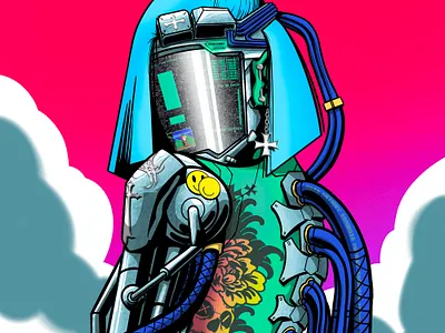 MÉMOIRE animal branding design fox graphic design illustration logo nft ui vector