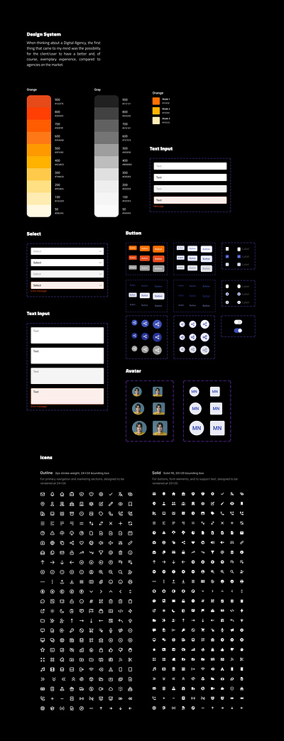 UX Design | Design System - LOOMP branding design system ui design ux design
