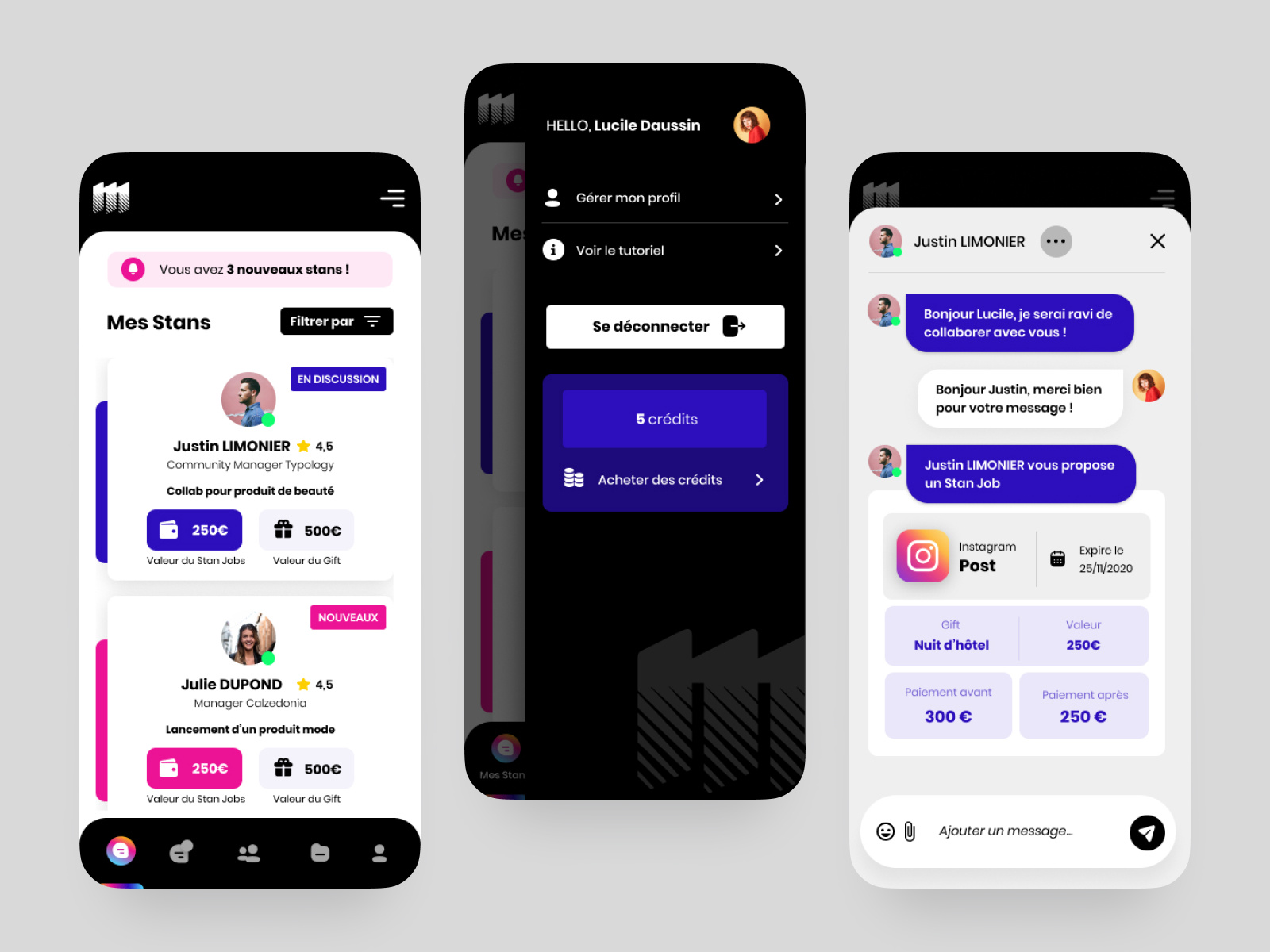 UX / UI design - Web app by Laëtitia Roux on Dribbble