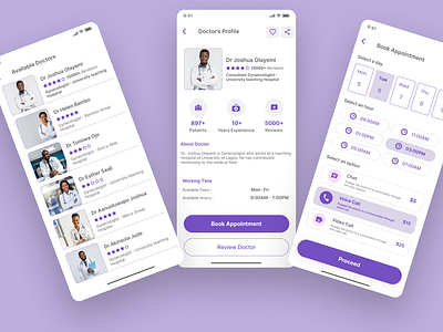 Doctor consultation app app appointmentg book book appointment consultation doctor medicine mobile app ui design ui dsign uiux