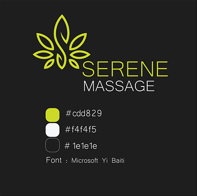 Serene Logo :) branding graphic design logo