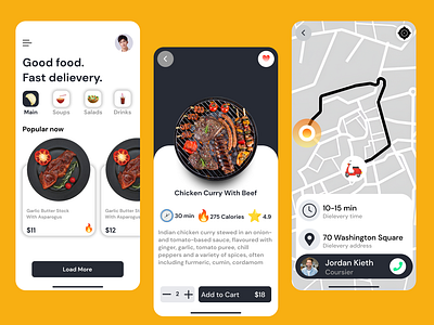 Dielevery App Ui/Ux Design design dielevery mobile ui uiux ux