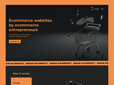 Impakt ui web design website