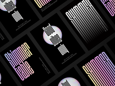 Typographic posters graphic design poster typography