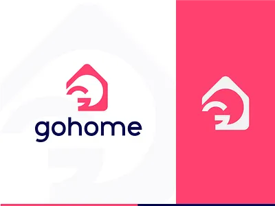 Gohome Logo , Real Estate architecture brand identity branding corporate logo g letter logo g logo logo design logodesign luxury logo minimal logo real estate branding real estate investment logo real estate logo realty top logo deisgners