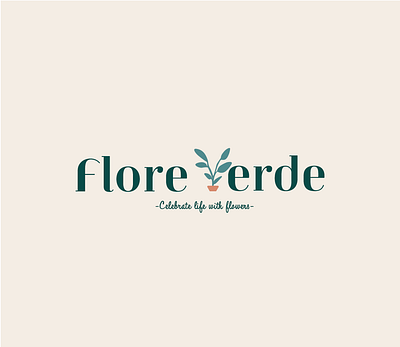 FloreVerde graphic design logo