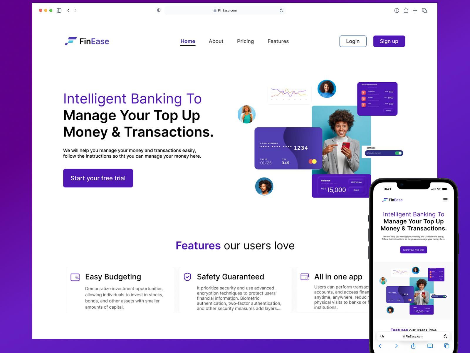 finance-responsive-landing-page-by-oluwakemi-jegede-on-dribbble