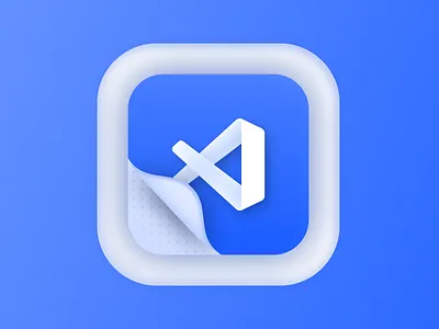 VSCode logo design logo logo design macos vscode