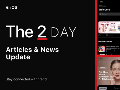 The 2Day articles article graphic design logo ui ux