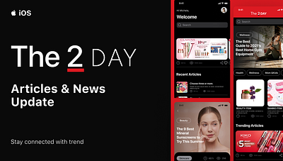 The 2Day articles article graphic design logo ui ux