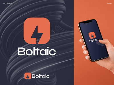 Tech Logo - App Logo - Boltaic Logo Design branding design graphic design icon logo typography vector