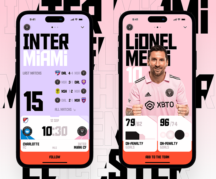 Football-themed-UI by Art-Master on Dribbble