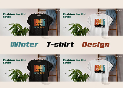 Winter T-shirt Design 2 2024 customdesign customtshirt december design designer enjoy graphic design illustration logo retro tshirt tshirt tshirtdesign vintage vintage style vintage tshirt winter tshirt design wintertshirtdesign