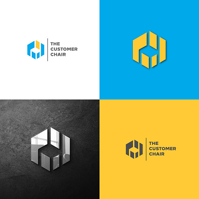 The Customer Chair bold branding chair concept design iconic logo logos modern professional simple simplicity smart logo