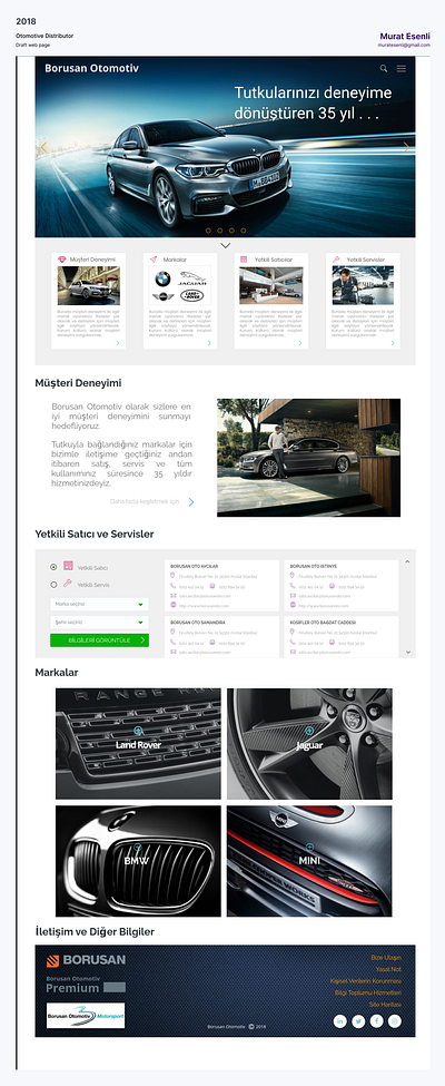 Otomotive Web Design