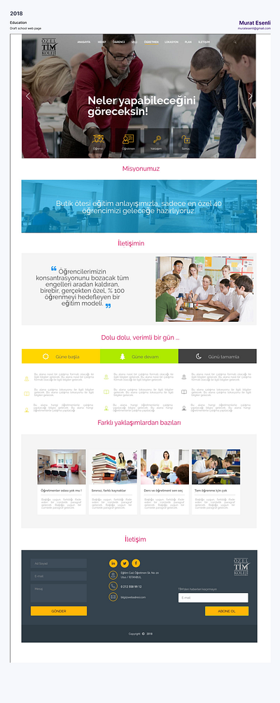 School Web Design