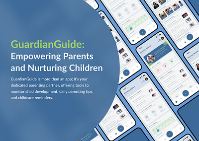 GuardianGuide Design Revolution branding childcare design logo parent productdesign ui uiuxdesign uxdesign