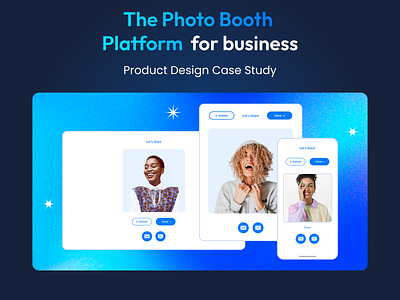 PicPic Booth: Product Design Case Study accessibility case study competitive analysis data analysis data visualisation empathy map market research product design research ui design user experince user flow user persona user research user survey user testing ux design ux research