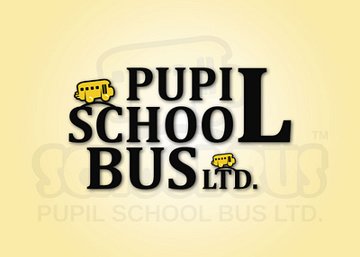 Pupil School Bus Ltd | Corporate Identity Manual animation bus logo graphic design halaldizworld kids transportation motion graphics people log photography typography rizwansdesignkit school bus transportation logo truck logo typography