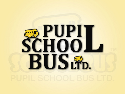 Pupil School Bus Ltd | Corporate Identity Manual animation bus logo graphic design halaldizworld kids transportation motion graphics people log photography typography rizwansdesignkit school bus transportation logo truck logo typography