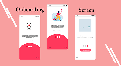 A UI Animation of Onboarding Screen Dribbble Shot animation graphic design lottie motion graphics onbaordingscreen ui ux
