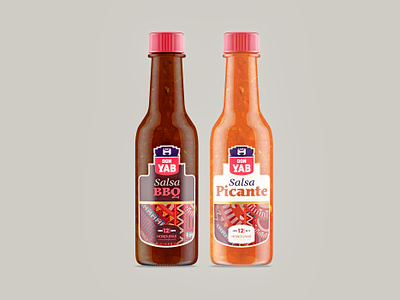 DON YAB rebrand brand branding design glyphs graphic design honduras hot sauce illustration logo maya mayan pack packaging spicy