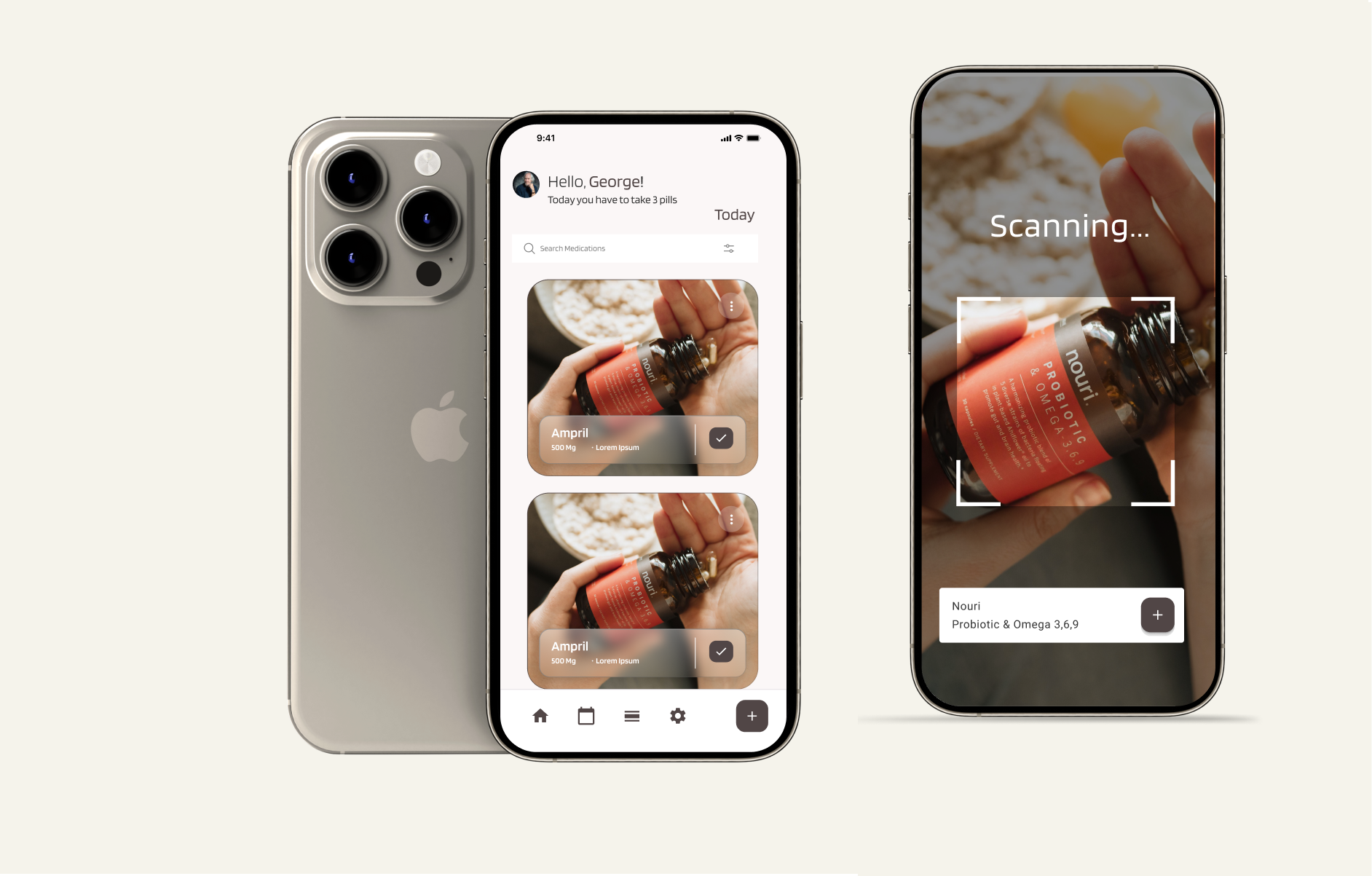 Medication Reminder App UX/UI by Aura UX/UI Design & Branding on Dribbble