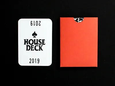 House Deck 2019 graphic design illustration