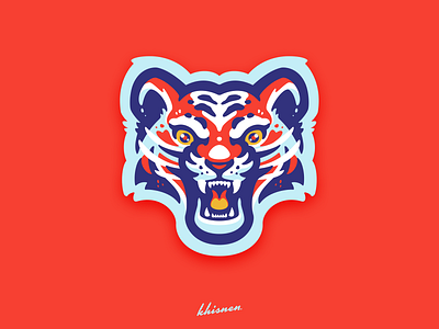 Tiger branding design graphic design illustration logo logotype mascot sport sport logo tiger
