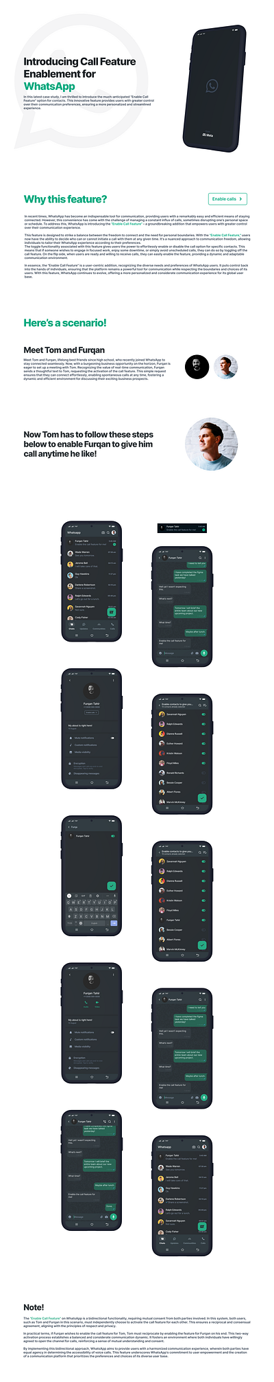 Case Study for WhatsApp Call Feature android branding call features mockups product design prototype ui user experience user interface ux whatsapp wireframes