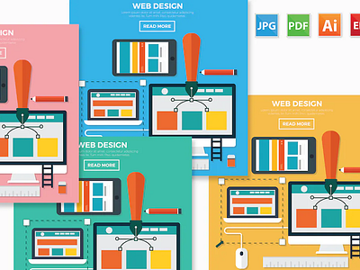 Modern Web design ai analysis business concept design development eps graphic design illustrations inspiration internet jpg media modern optimization ui web design