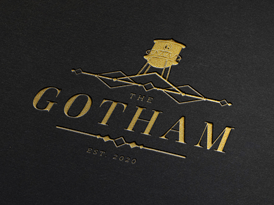 the gotham art direction branding graphic design identity logo real estate