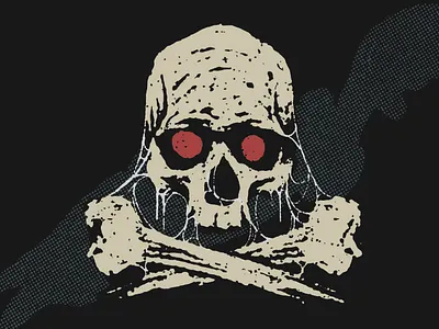 It’s a Skull! illustration skull